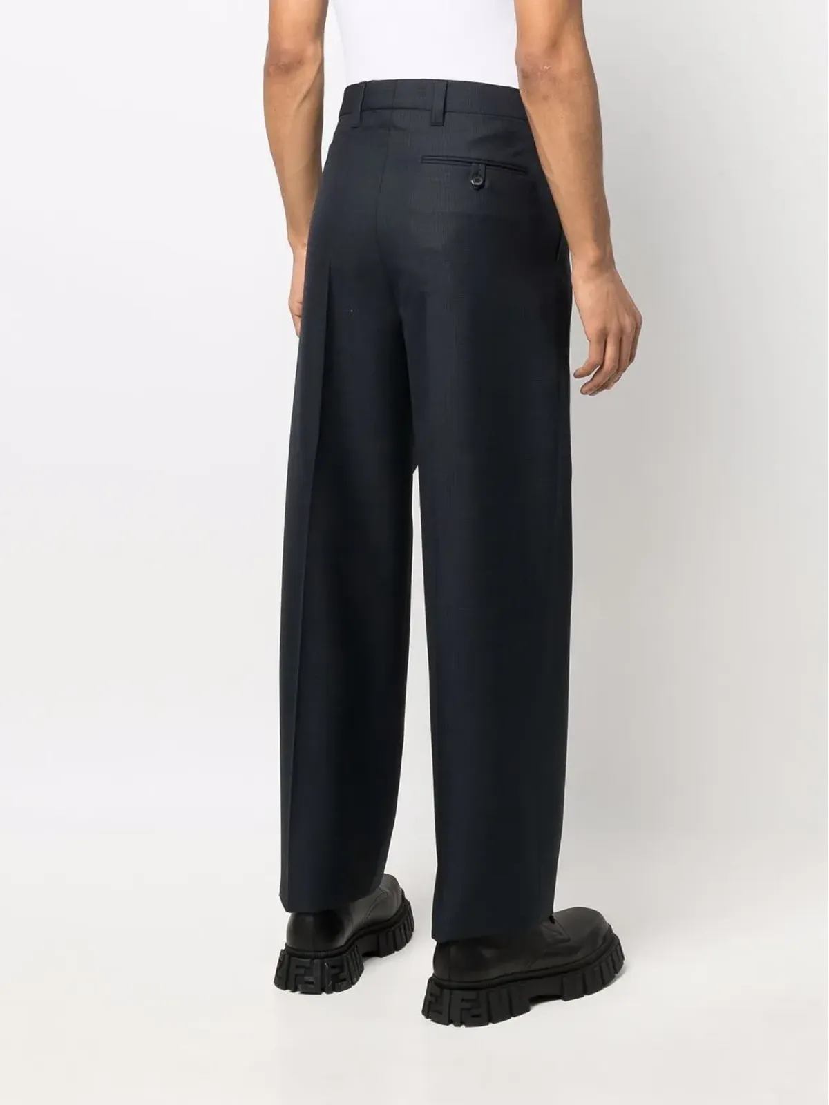 Prada グレンチェックパンツ - 画像4