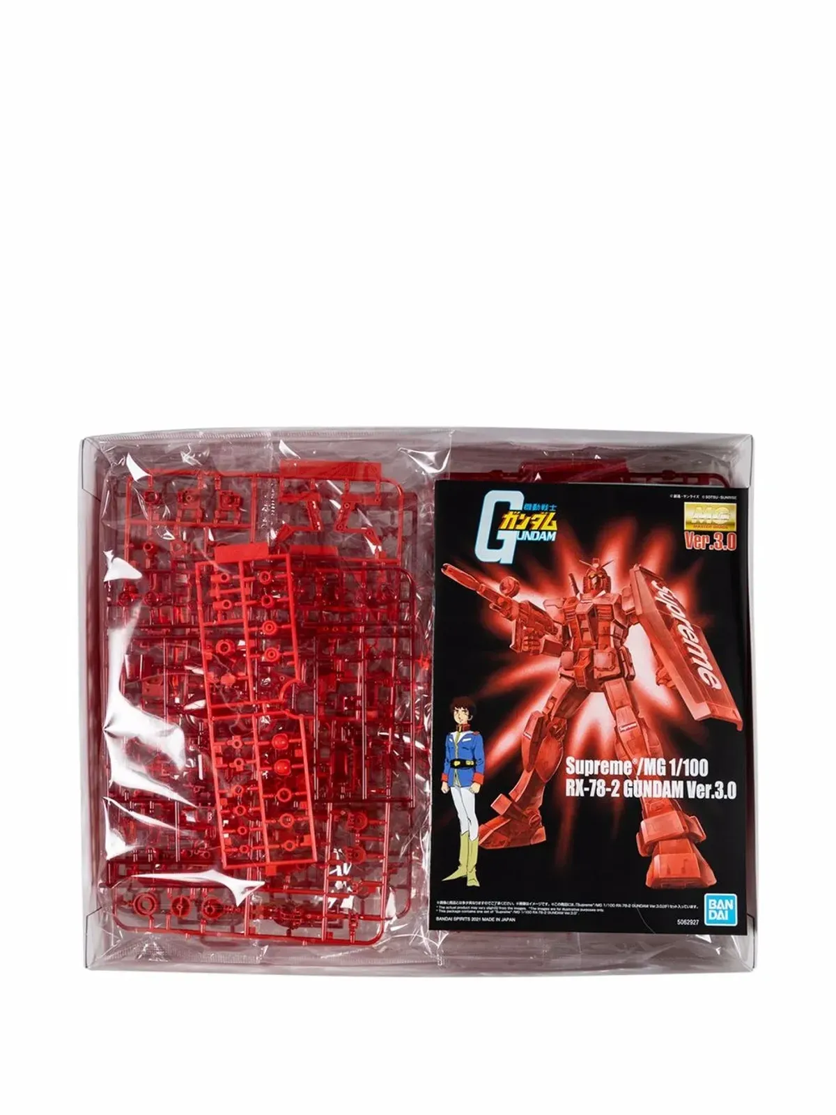 Supreme MG 1/100 RX-78-22 Gundam Ver 3.0 figure - Red - 画像2
