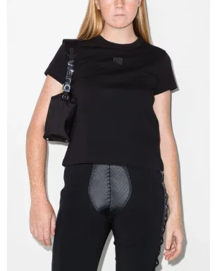 Alexander Wang ロゴプリント半袖Tシャツ ブラック - サムネイル2