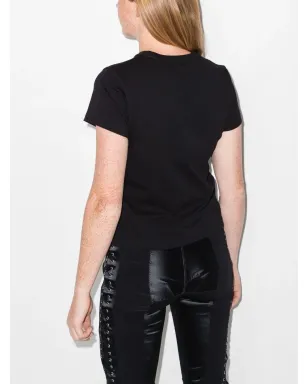 Alexander Wang ロゴプリント半袖Tシャツ ブラック - サムネイル3