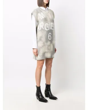 MM6 Maison Margiela タイダイ柄ニットワンピース - サムネイル3