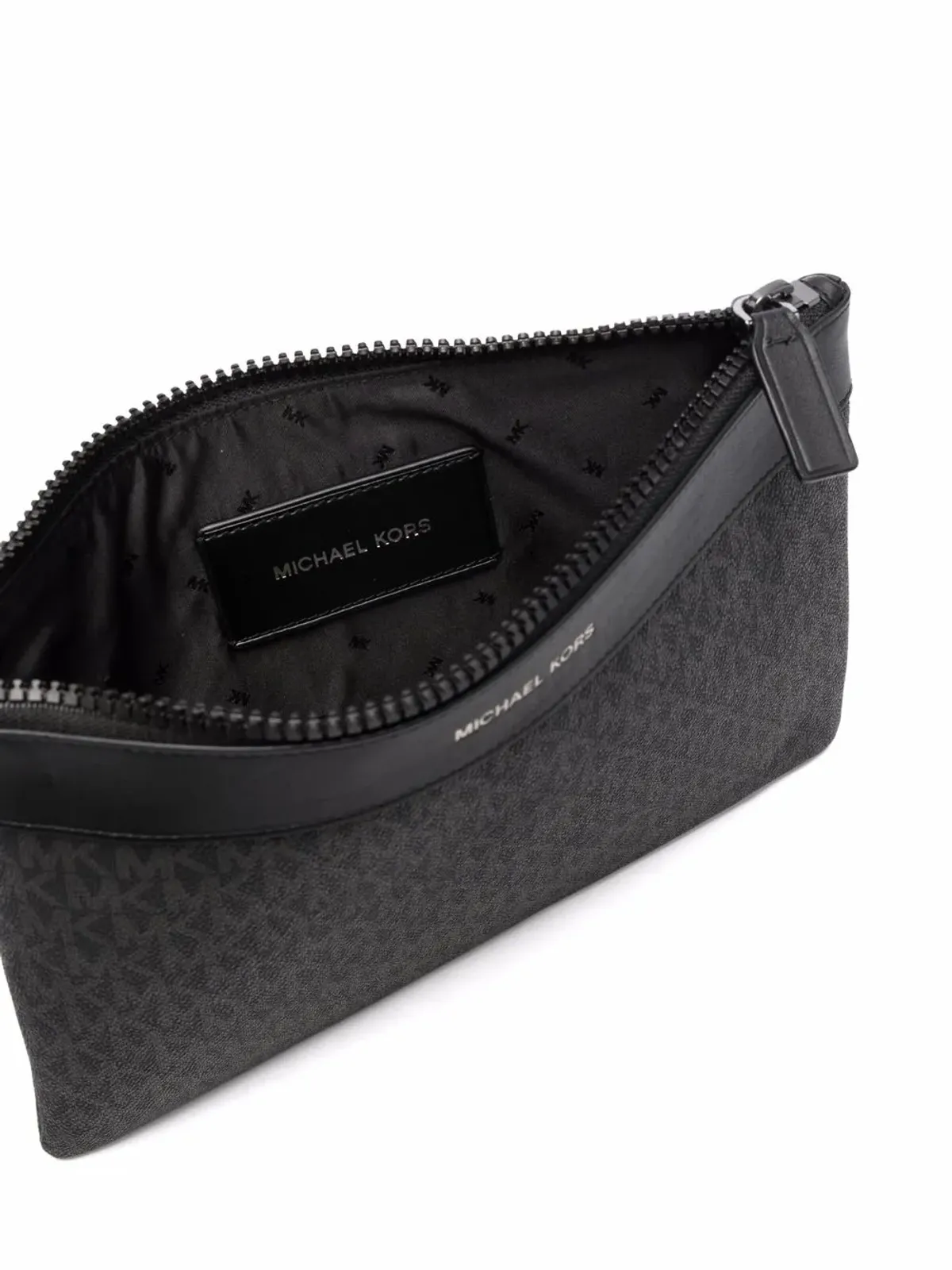 Michael Kors モノグラムロゴ トラベルポーチ - ブラック - 画像5