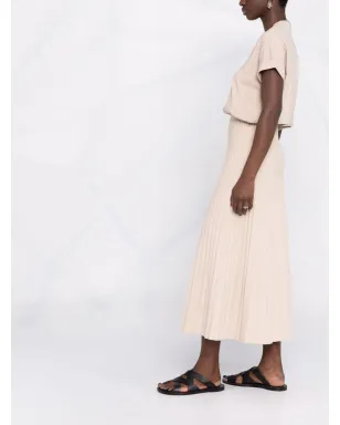 Brunello Cucinelli Vネック ストレッチコットン Tシャツ - サムネイル4