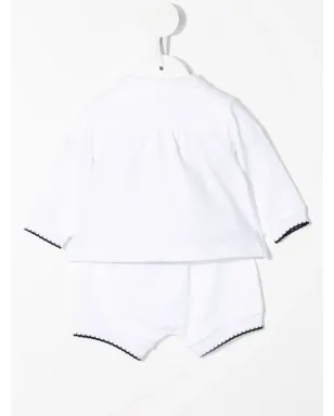 Emporio Armani Kids ロゴ刺繍 ギフトボックスセット - White - サムネイル2