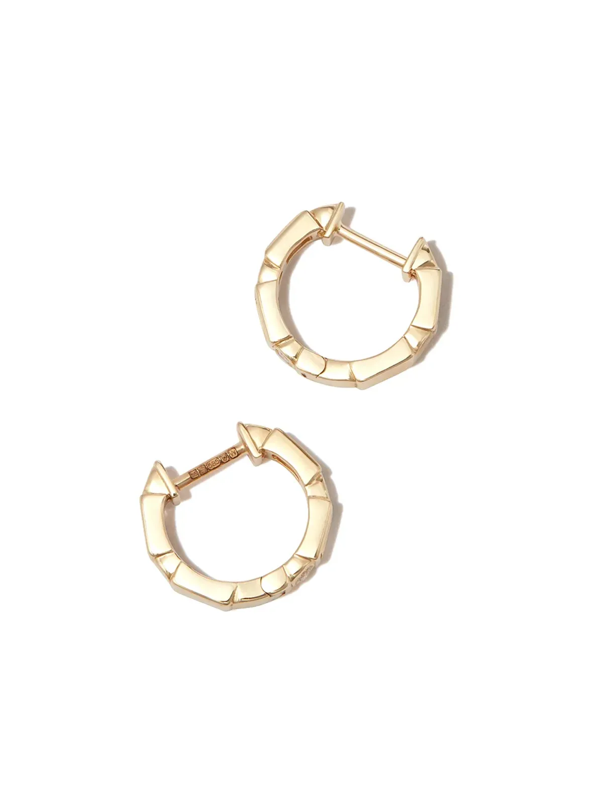 Sydney Evan 14K イエローゴールド ダイヤモンド ハギー イヤリング - 画像3