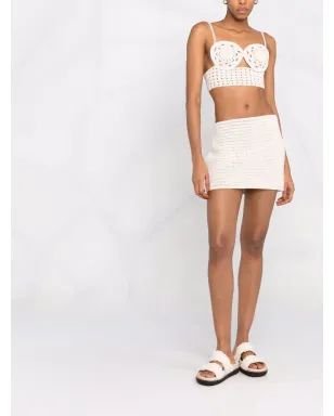 Magda Butrym ニットクロップトップ - サムネイル2