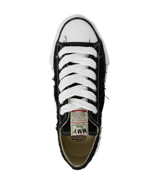 Maison MIHARA YASUHIRO Peterson ロー distressed キャンバススニーカー - サムネイル4