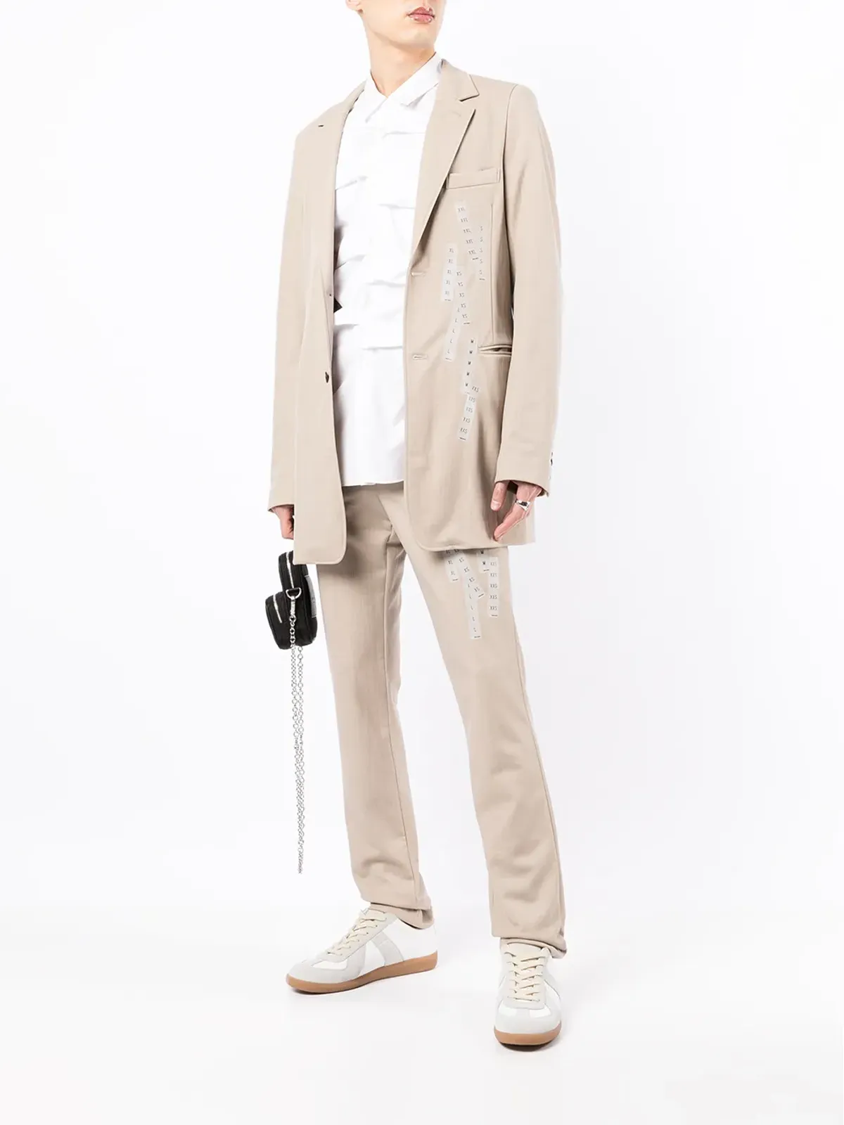 Doublet テープディテール・シングルブレストブレザー - 画像2