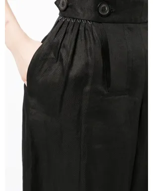 Maison Margiela ボタン留めウエスト クロップドパンツ - サムネイル5