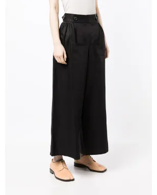 Maison Margiela ボタン留めウエスト クロップドパンツ - サムネイル3