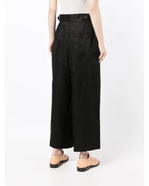 Maison Margiela ボタン留めウエスト クロップドパンツ - サムネイル4