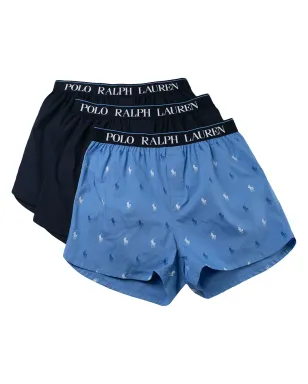 Polo Ralph Lauren ロゴ入りウエストバンド ボクサーショーツ 3枚セット - サムネイル1