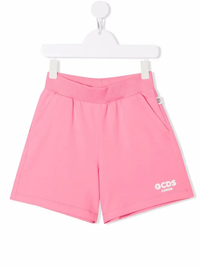 GCDS Kids Gcds Kids ロゴプリント トラックショーツの商品画像