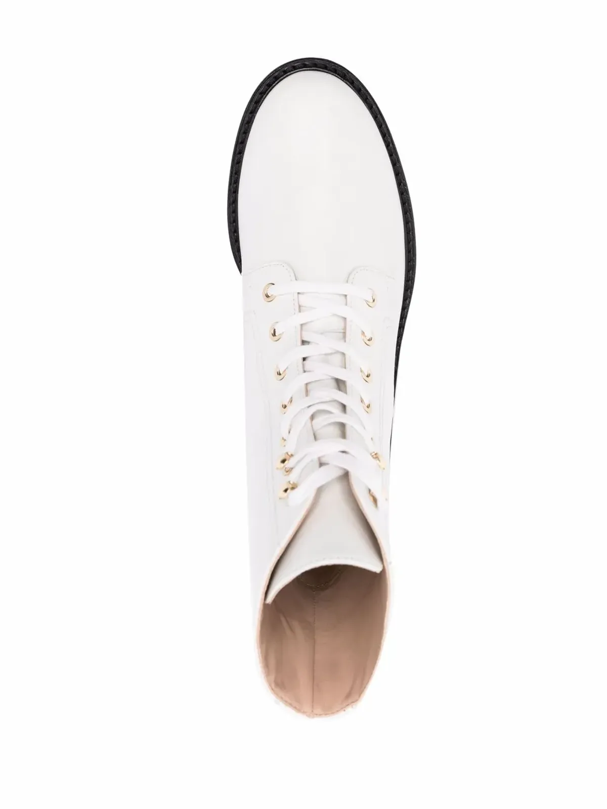 Stuart Weitzman レースアップレザーブーツ - 画像4