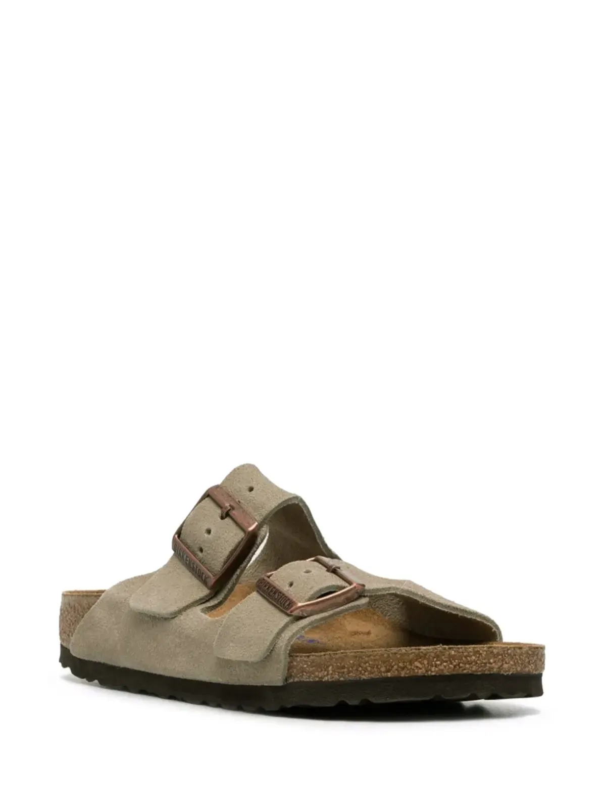Birkenstock アリゾナ ソフトフットベッド スエード サンダル - 画像2