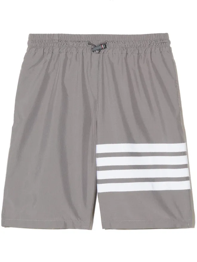 Thom Browne Kids Thom Browne Kids ストライプディテール スイムショーツの商品画像