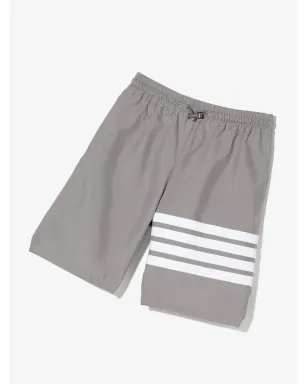 Thom Browne Kids ストライプディテール スイムショーツ - サムネイル2