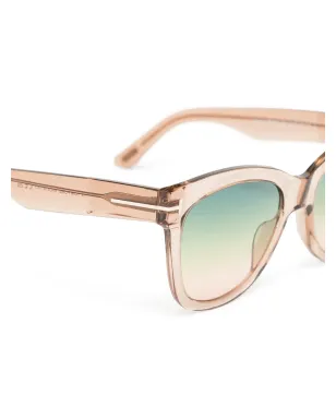 TOM FORD Eyewear ウェイファーラー・フレーム サングラス - ブラウン - サムネイル3