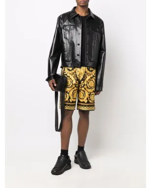 Versace バーコロプリント シルクショーツ - サムネイル2