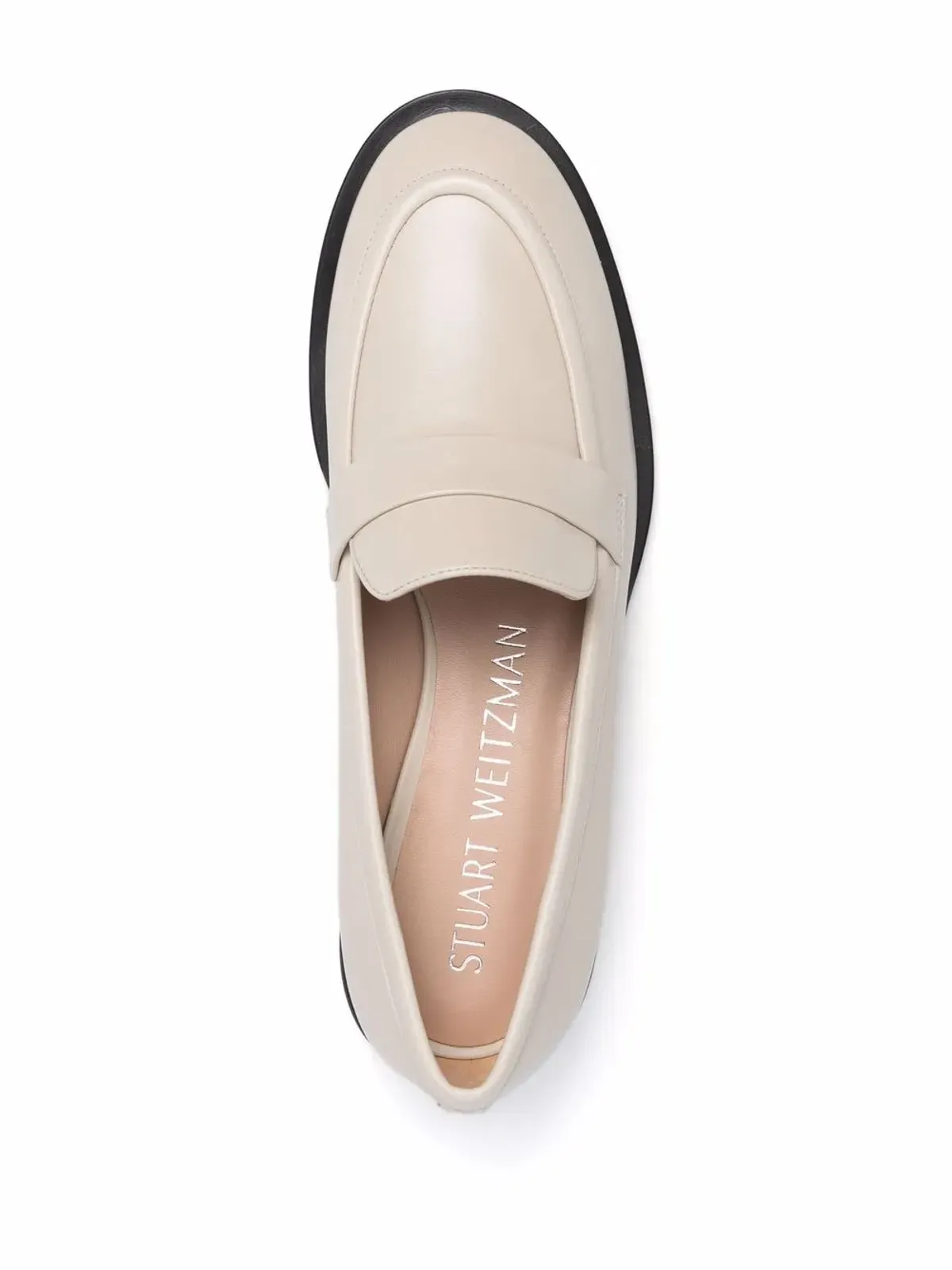 Stuart Weitzman Palmer Sleek round-toe loafers - 画像4