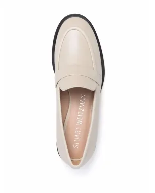 Stuart Weitzman Palmer Sleek round-toe loafers - サムネイル4
