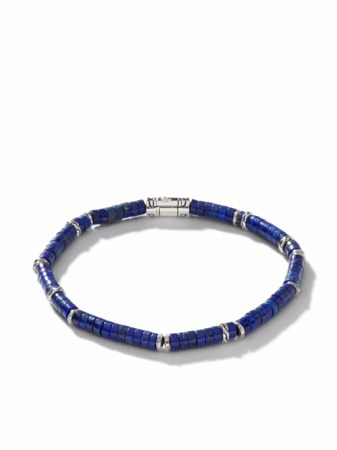 John Hardy John Hardy クラシックチェーン ヘシー シルバービーズ ブレスレット - ブルーの商品画像