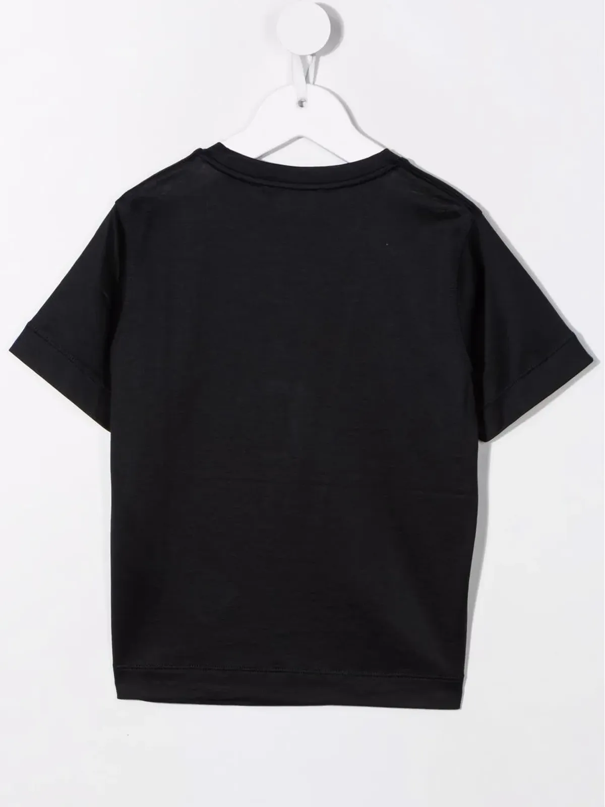 Emporio Armani Kids ロゴパッチ メタリックTシャツ - 画像2