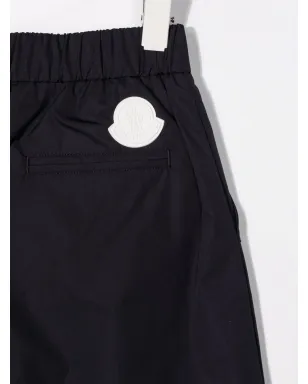 Moncler Enfant ロゴプリント レイヤード風パンツ - サムネイル3