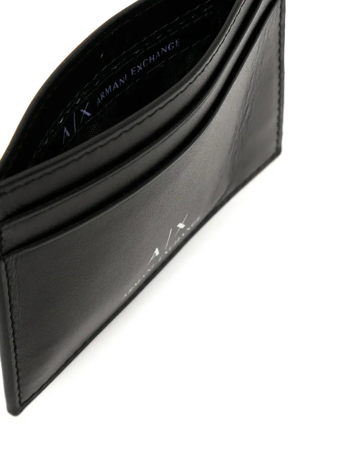 Armani Exchange ロゴプリント カードホルダー - 画像3