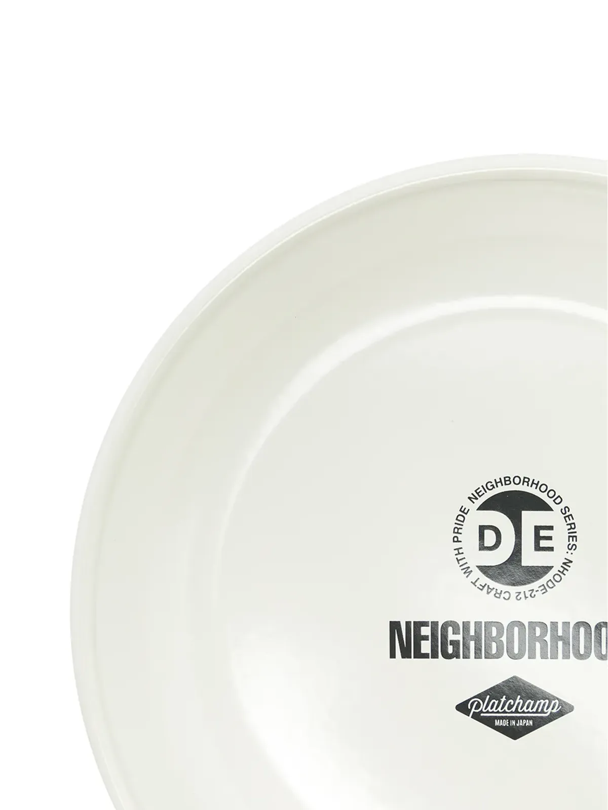 Neighborhood ロゴプリントプレート - 画像4