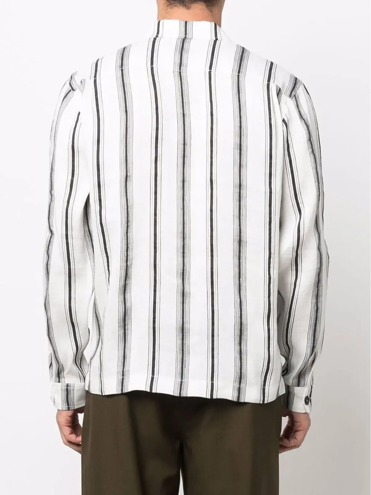 Wales Bonner stripe-print shirt - 画像4