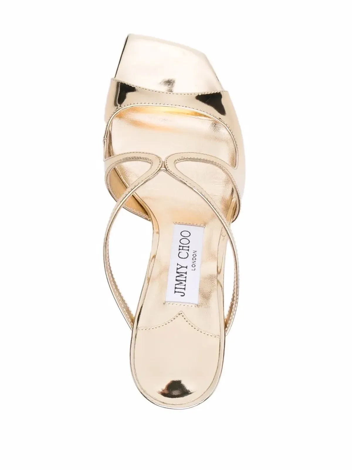 Jimmy Choo Anise サンダル - ゴールド - 画像4
