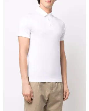 Emporio Armani eagle-motif polo shirt - White - サムネイル3