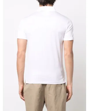Emporio Armani eagle-motif polo shirt - White - サムネイル4