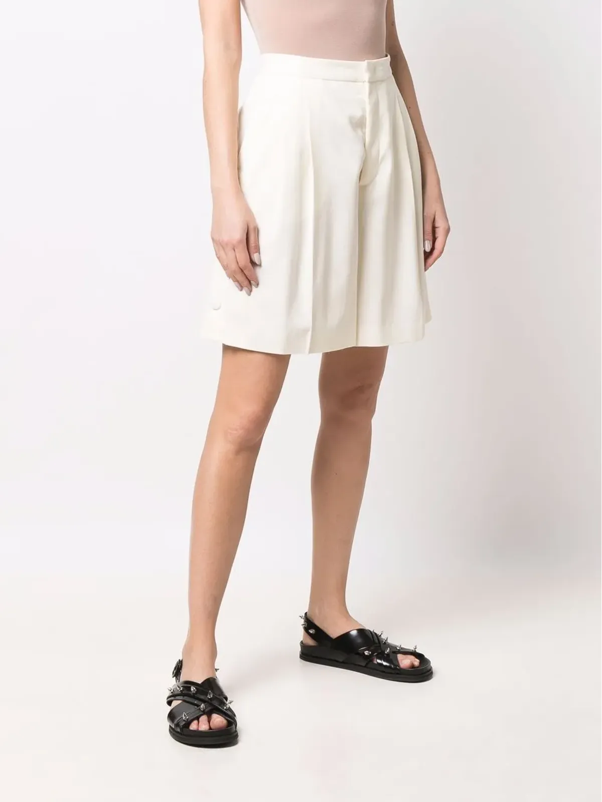 RED Valentino ハイウエスト テーラードショーツ - 画像3