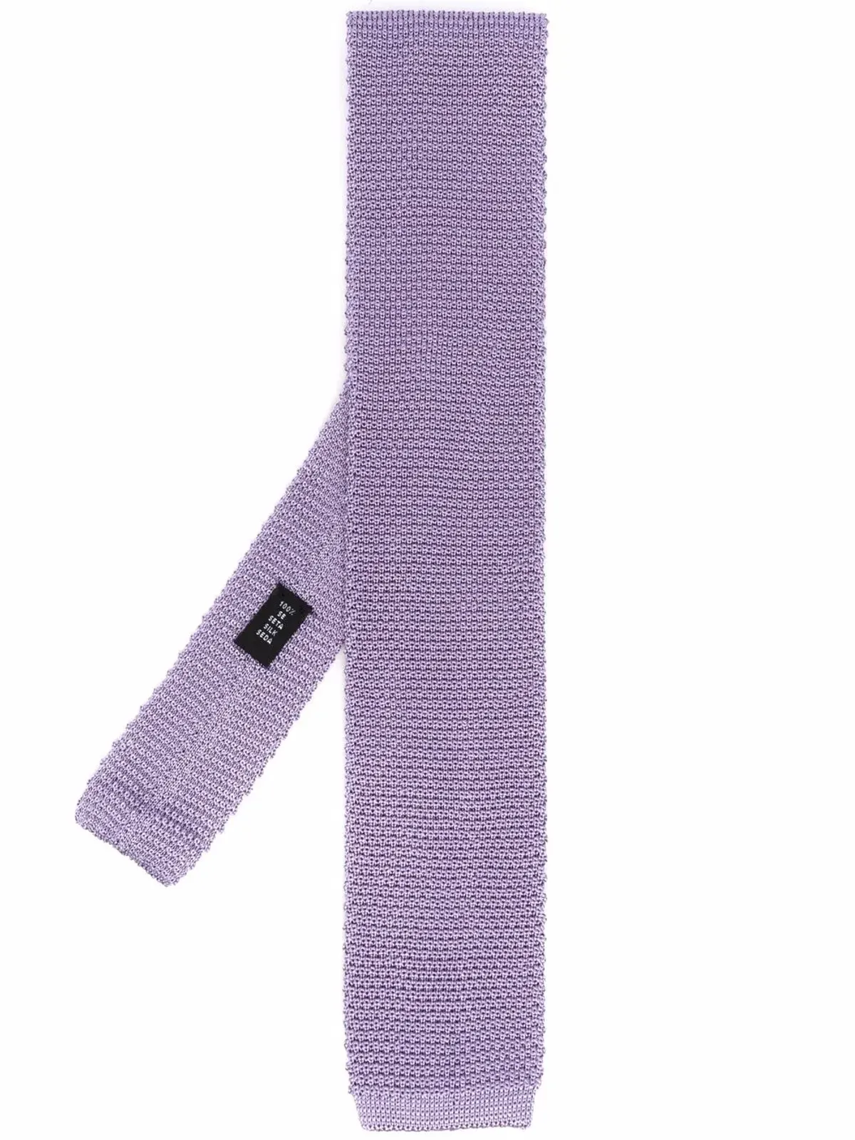 Corneliani 編み込みスクエアティップスカーフ - 画像1