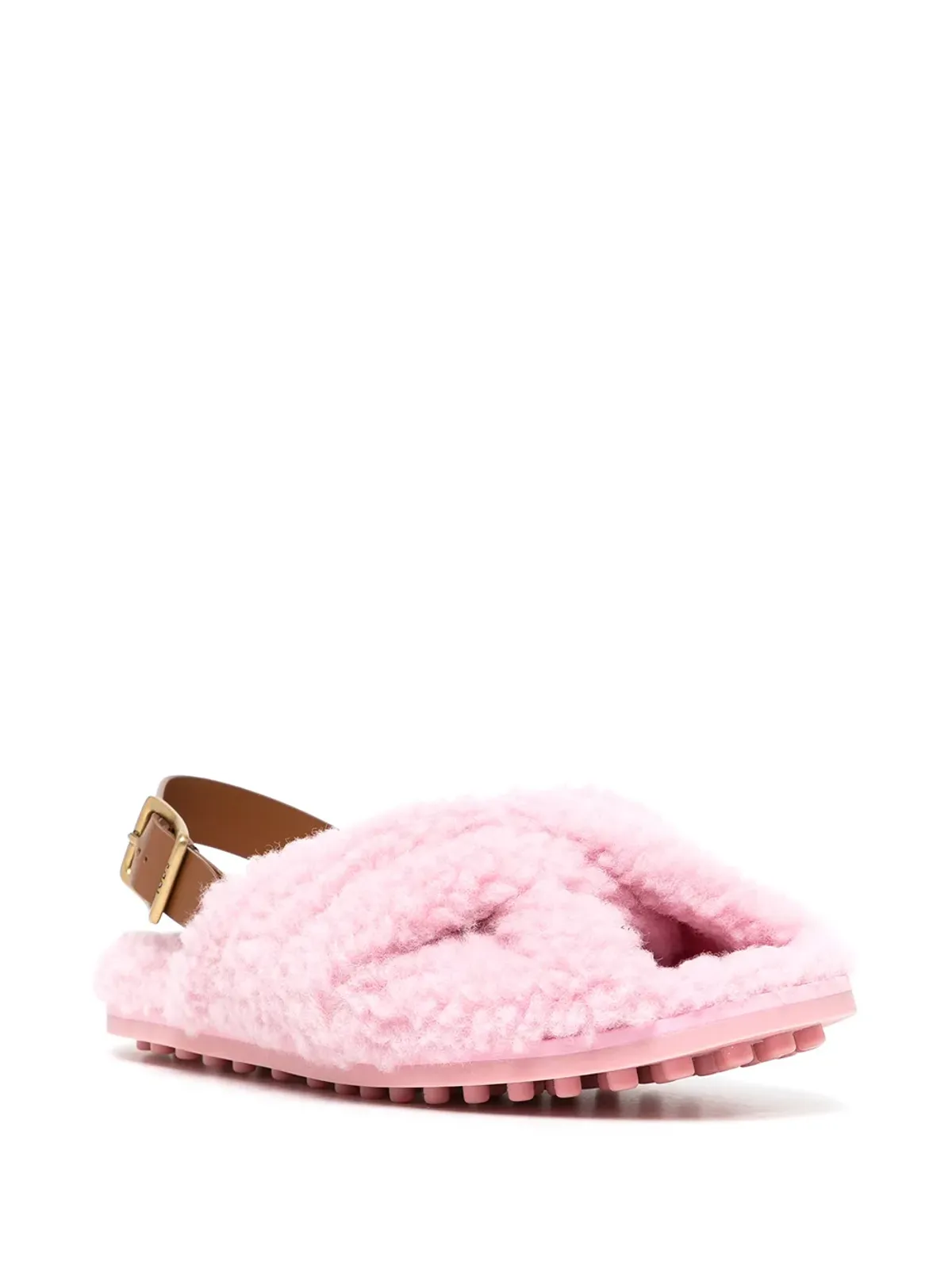 Tod's スリングバックシアリングサンダル - ピンク - 画像2