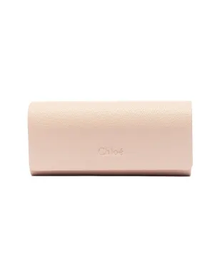 Chloé Eyewear パイロットフレームべっ甲風サングラス - オレンジ - サムネイル4