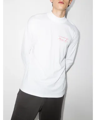 Martine Rose ロゴプリント長袖Tシャツ - サムネイル2