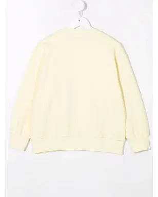 MM6 Maison Margiela Kids ロゴプリント コットン ジャンパー - サムネイル2