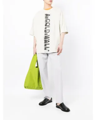 A-COLD-WALL* ぼかしロゴプリントTシャツ - Neutrals - サムネイル2