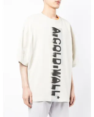 A-COLD-WALL* ぼかしロゴプリントTシャツ - Neutrals - サムネイル3