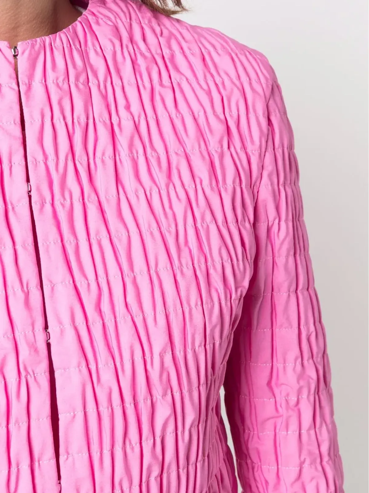 MSGM ラッフルディテール ブラウス - 画像5