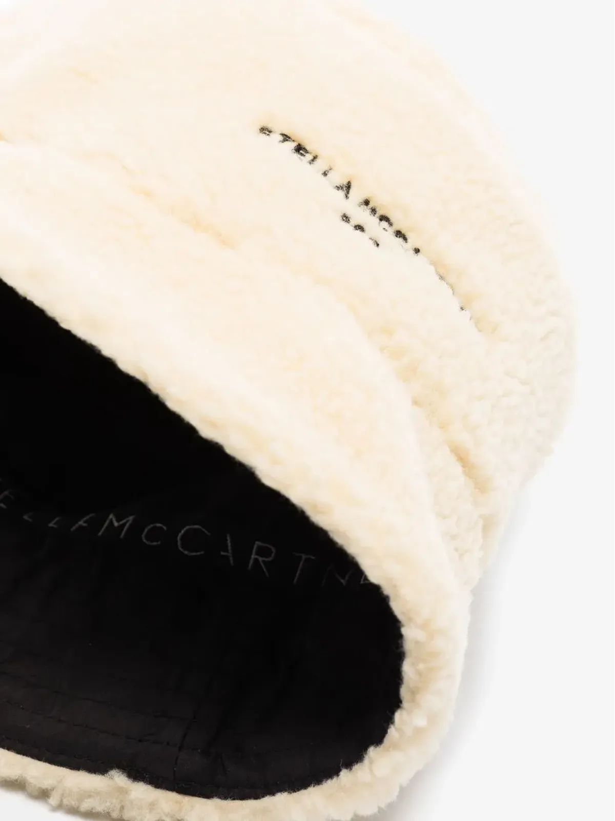 Stella McCartney リバーシブル フェイクシアリング バケットハット - 画像5