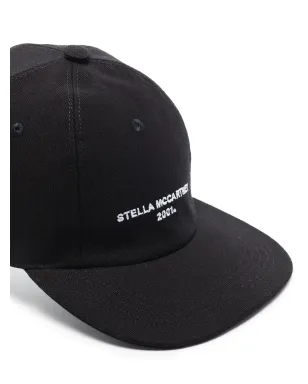 Stella McCartney ロゴ刺繍ベースボールキャップ - ブラック - サムネイル5