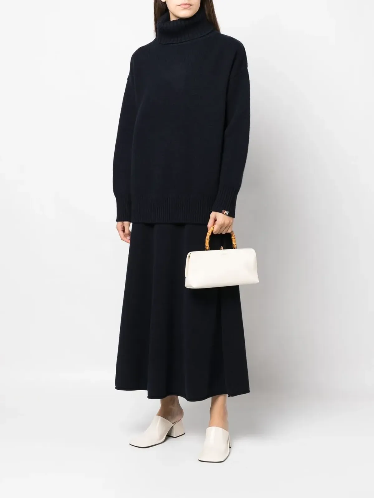 Jil Sander Goji レザー トートバッグ - 画像2
