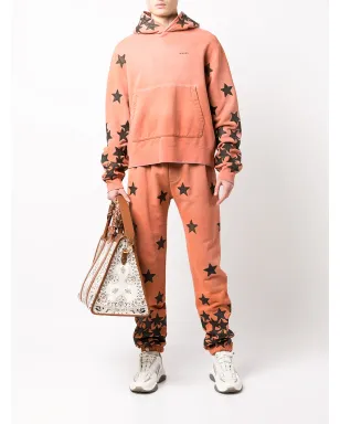 AMIRI スターアップリケ トラックパンツ オレンジ - サムネイル2