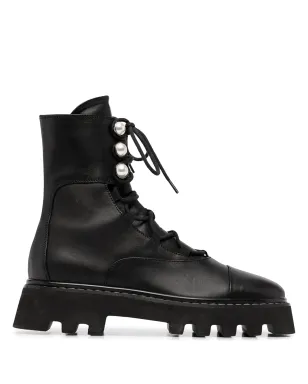 Nicholas Kirkwood Pearlogy コンバットブーツ - サムネイル1