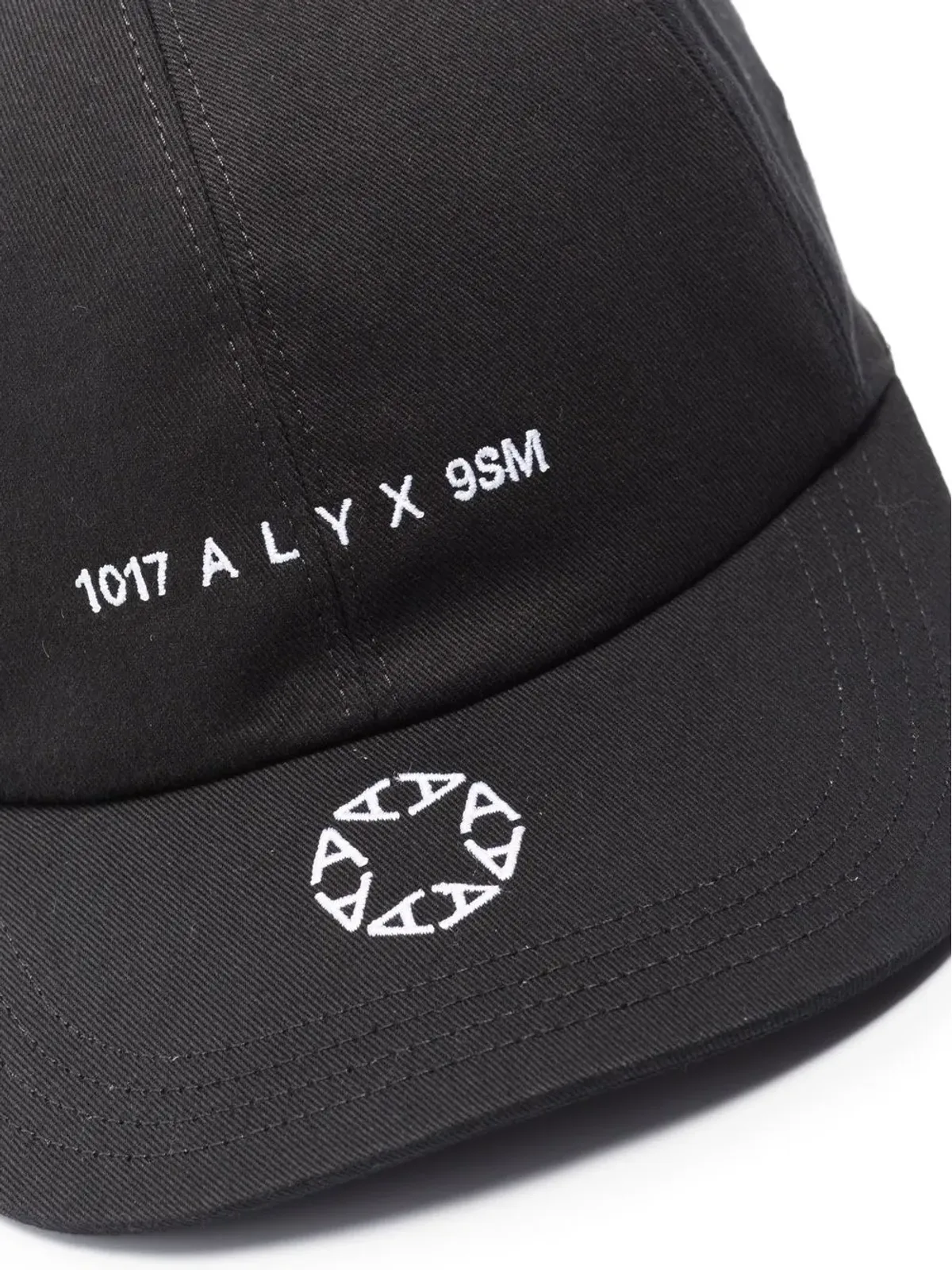 1017 ALYX 9SM 刺繍ロゴ ベースボールキャップ - 画像5