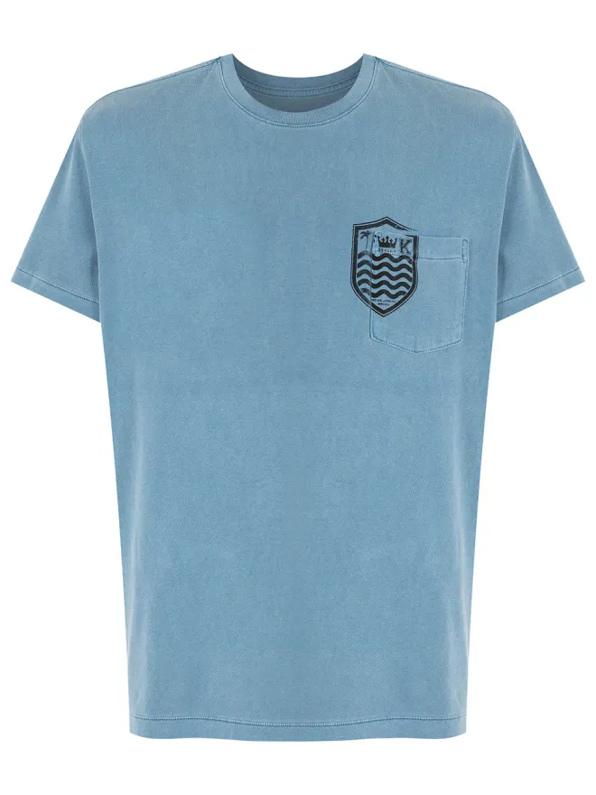 Osklen Osklen ロゴプリント胸ポケット Tシャツの商品画像
